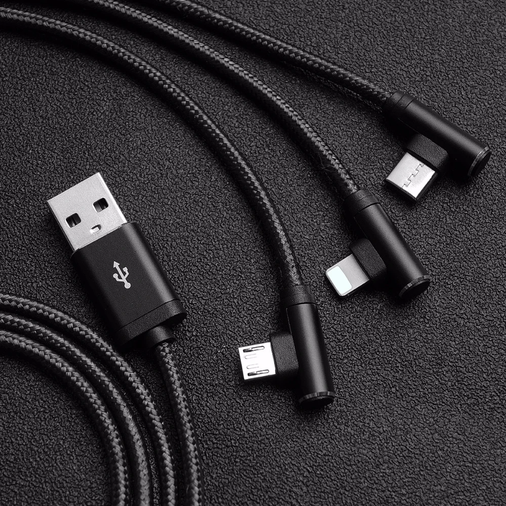 ORICO 3 в 1 USB кабель для мобильного телефона Micro usb type C кабель зарядного устройства для iPhone samsung 6X7 8 10 xiaomi зарядный кабель