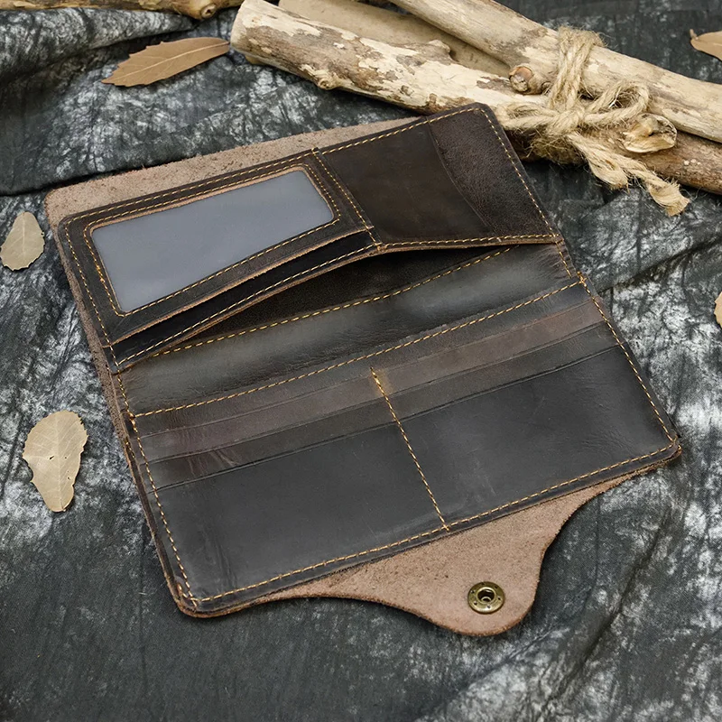 MAHEU роскошный брендовый дизайнерский кожаный кошелек для мужчин и женщин