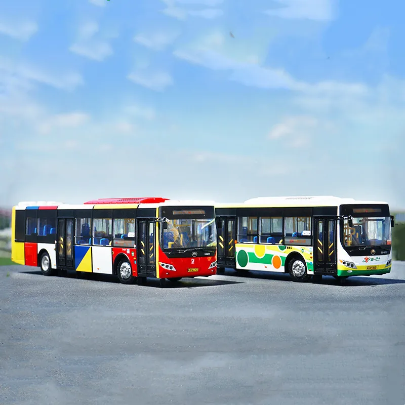 

1/42 Alloy Die-casting Simulation Car Model Yutong Bus Hybrid Power New Energy Guangzhou Bus Adult Collection Children Toy Gift