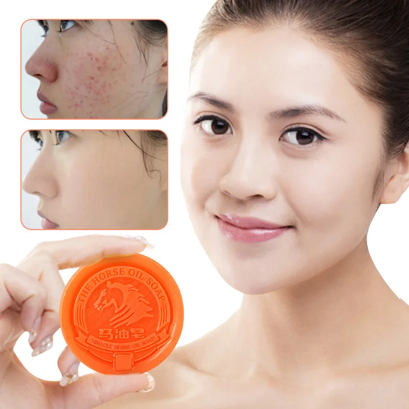 

Sea Salt Soap Removal Pimple Pores Acne Treatment Shrink Pores Face Cleaner Moisturizing Handmade Soap Face Wash Soap Skin Care