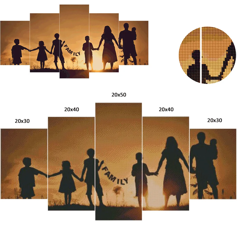 EverShine алмазная живопись фото на заказ картина Стразы Алмазная вышивка полная