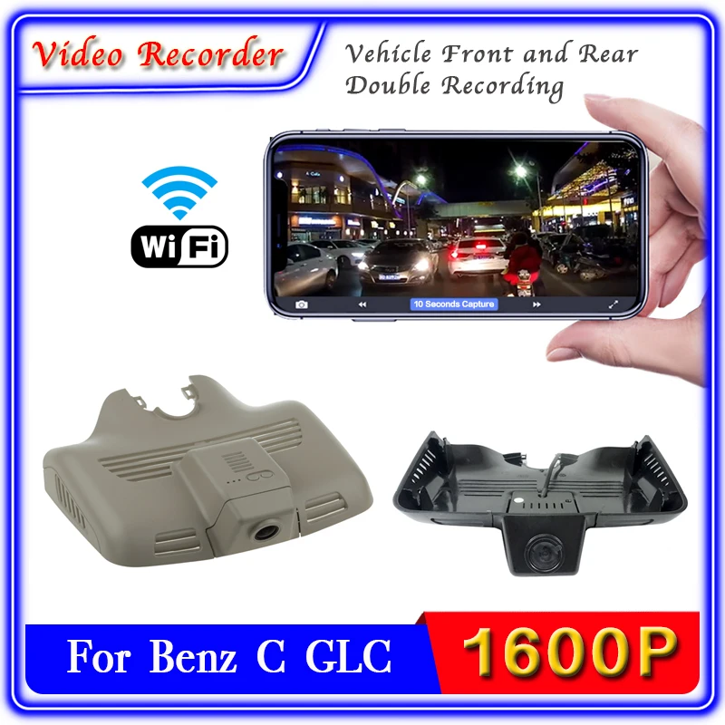 

For Mercedes Benz C GLC 2013~2021 Car Driving Video Recorder DVR Dedicated WIFI Front Rear Double Recording Dash Cam Camera