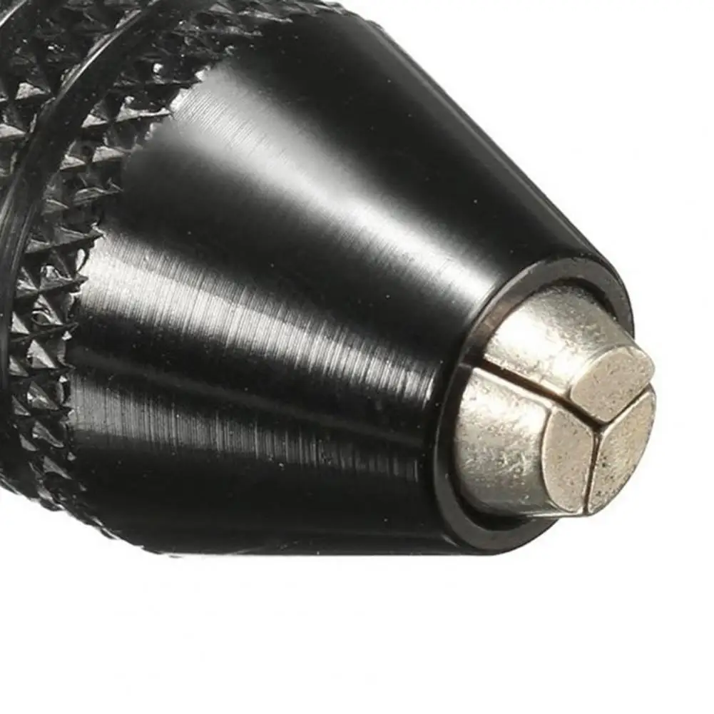 

0.3-3.5mm Electric Drill Chuck Three-jaw Head Brass Tail Mini Adapter for Woodworking Multi-function Miniature Drill Chuck