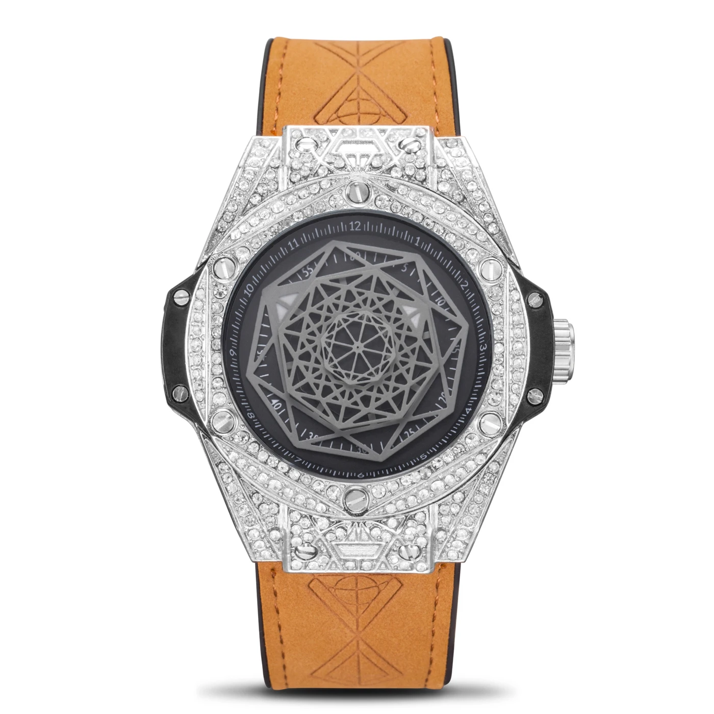 Швейцарская Алмазная резка Япония Miyota кварц rolexable круг модный тренд мужские часы светящиеся водонепроницаемые Relojes Hombre