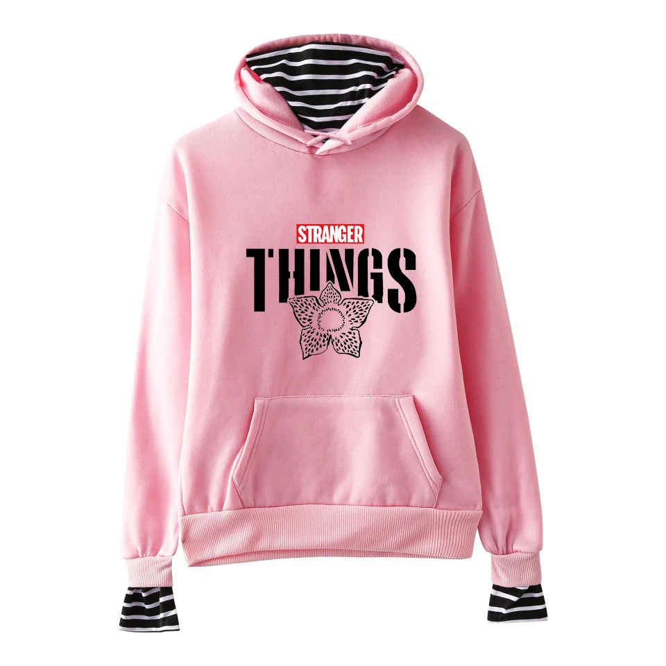 Очень странные дела Hoodeis Мужская и женская мода Обувь для влюбленных Толстовка с