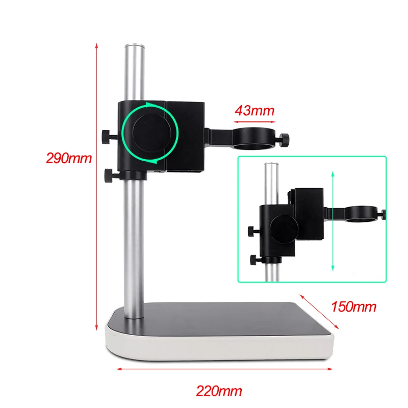 HD 38MP полный Цифровые микроскопы для электроники монитор vga hdmi usb микроскоп Камера