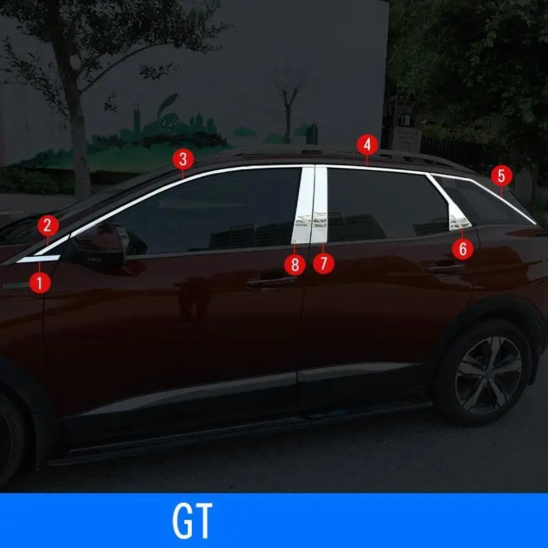 MODEL D Автомобильная дверная ручка на выходе кондиционера, автомобильные декоративные модифицированные аксессуары для стайлинга автомобилей, стикер полосы 19 для peugeot 4008 - Цвет: MODEL D