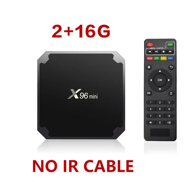 X96 Мини ТВ-приставка android 7 1 2 Гб 16 Amlogic S905W четырехъядерный WiFi медиаплеер ГБ 8 X96mini