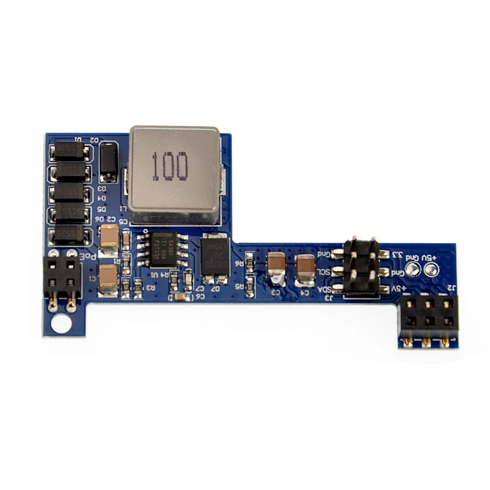 GPOE-PiHat Power Over Ethernet Изолированная 10 Вт пассивная POE шляпа для Raspberry Pi 3B + или 4 не