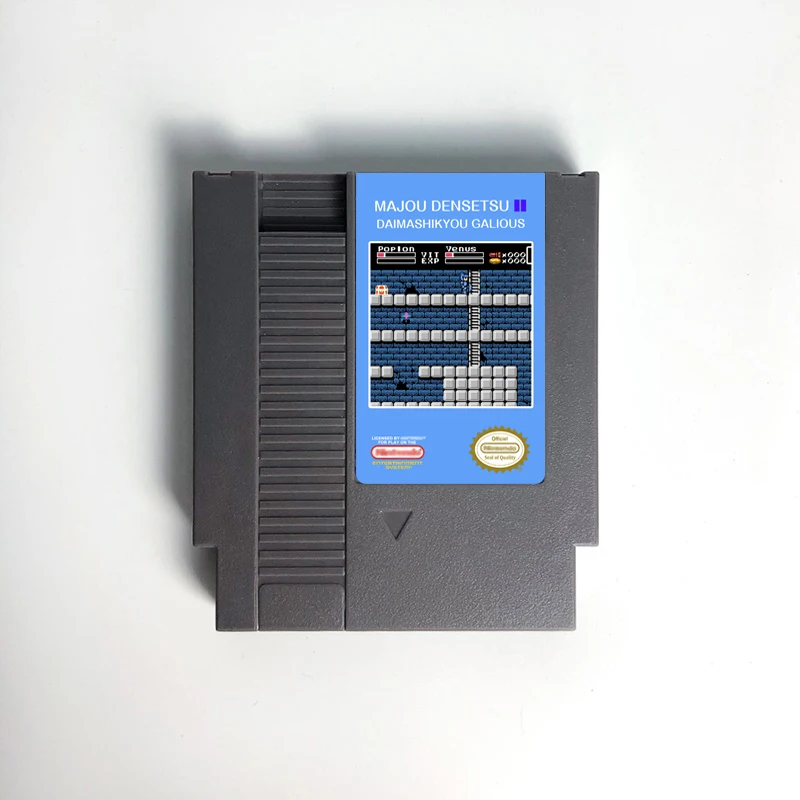 

Картридж для игровой консоли NES, 72 контакта, Majou Densetsu II Daimashikyou