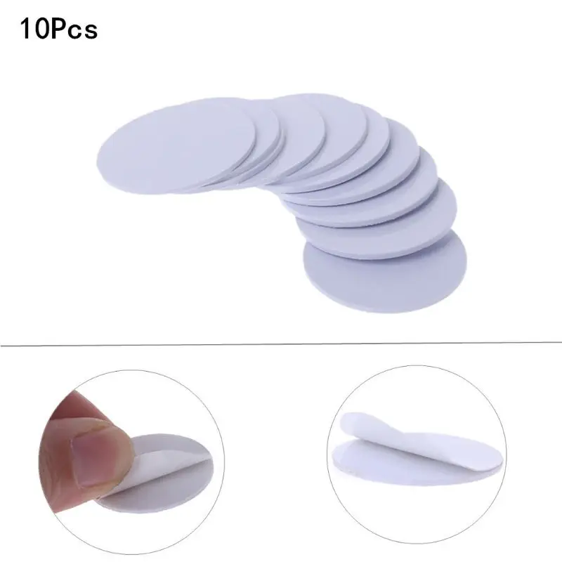 

10Pcs NTAG215 NFC Card NFC Amiibo Adhesive Labels Stickers Tag Can Written by Tagmo Works with Switch Available for All NFC Mobi
