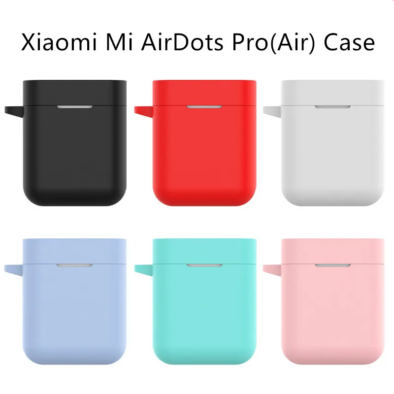 Силиконовый чехол для Xiaomi Airdots Pro True Wireless Bluetooth наушники противоударные сумки Air