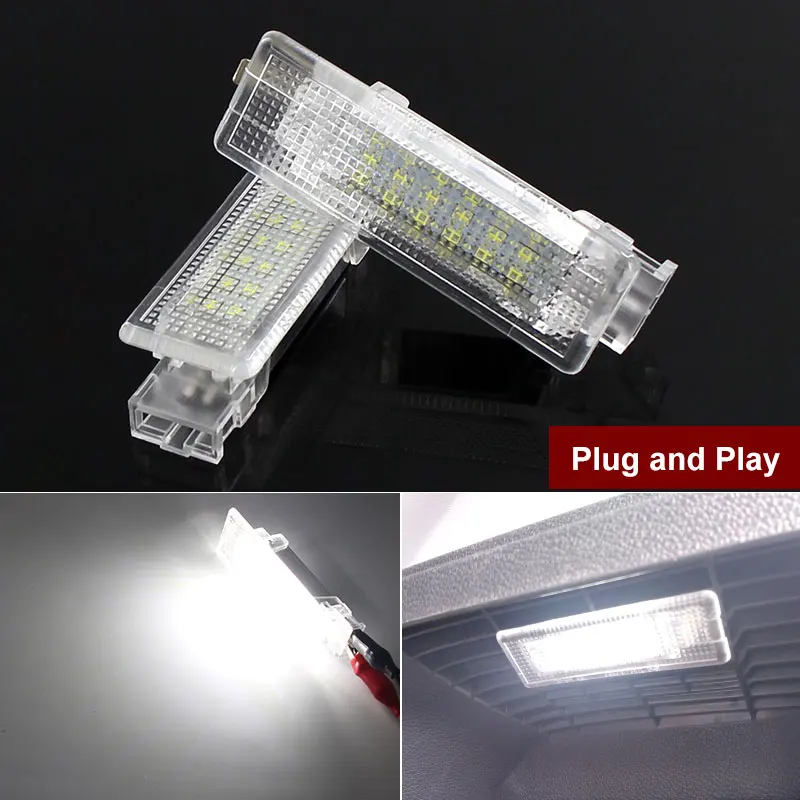 

12V 6000K White LED Interior Lamp Car Trunk Luggage Compartment Light For VW Golf Jetta Passat CC B6 B7 Cargo Area Lamp