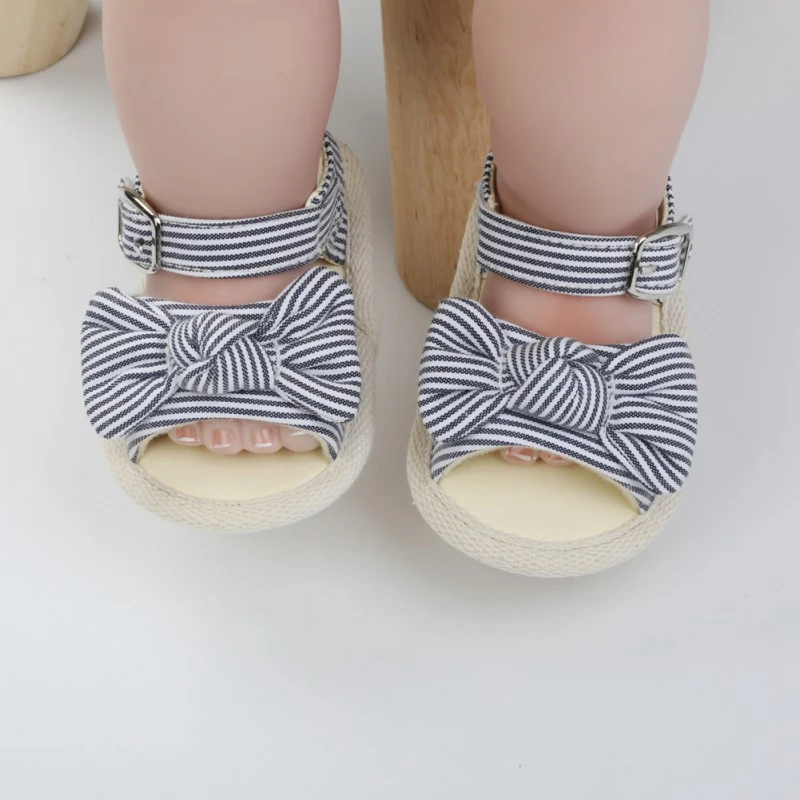 Летняя детская обувь сандалии для девочек Модная хлопковая новорожденных | Мать