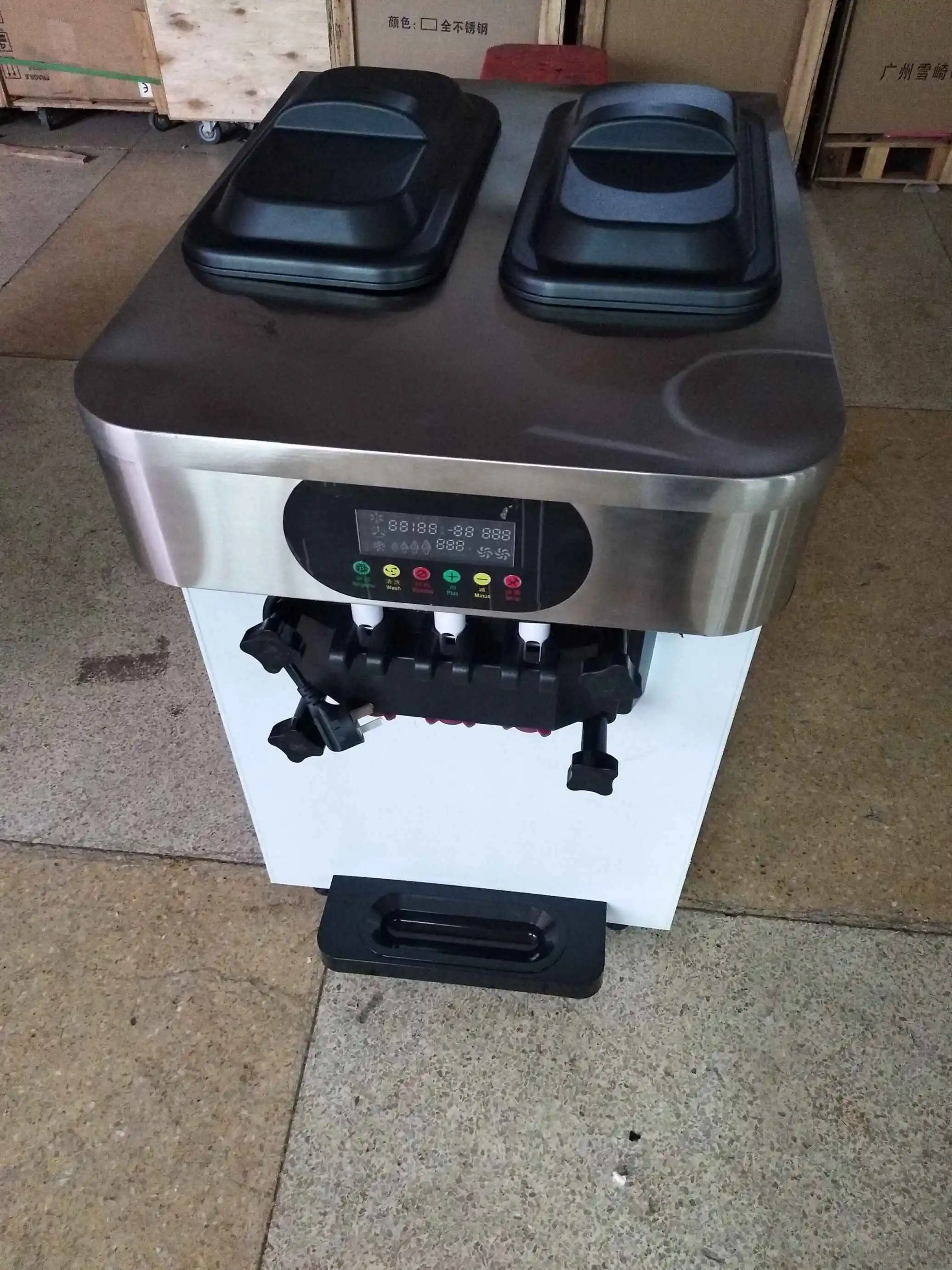 Коммерческая предварительно охлаждающая стальная машина для приготовления