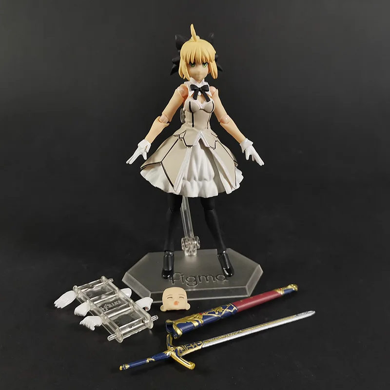 Фигурка саблей Лилия Figma Fate/Grand Order 390 Жанна д/АРК EX-038 Коллекционная модель игрушки