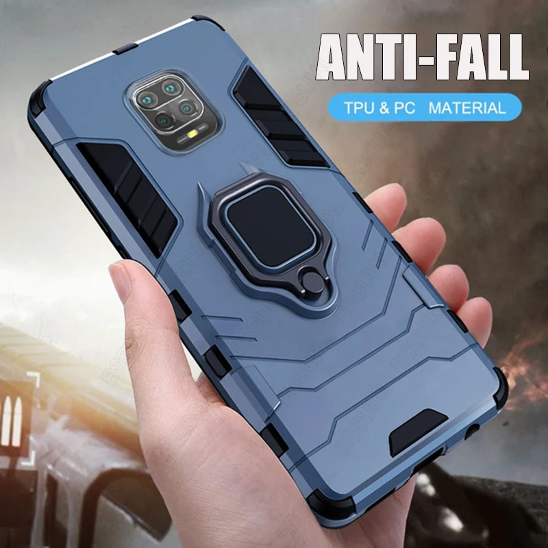 

Shockproof Armor Case For Xiaomi Redmi Note 10 9 8 7 6 5 Pro 10S 9T 8T 9A 9C 8A 7A Mi 11 10T Pro Note 10 Lite Poco X3 NFC Cover