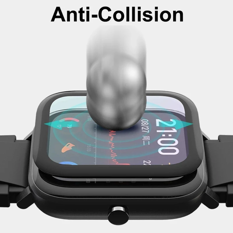 Мягкая HD-пленка из закаленного стекла для HuaMi Amazfit BiP S U Pro защитная пленка на весь