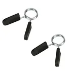 2 шт. 25 мм штанга гантельного типа Фитнес застежка Вес штанга гантельного типа замок для гантелей клип на весну с ручкой Фитнес оборудование аксессуары