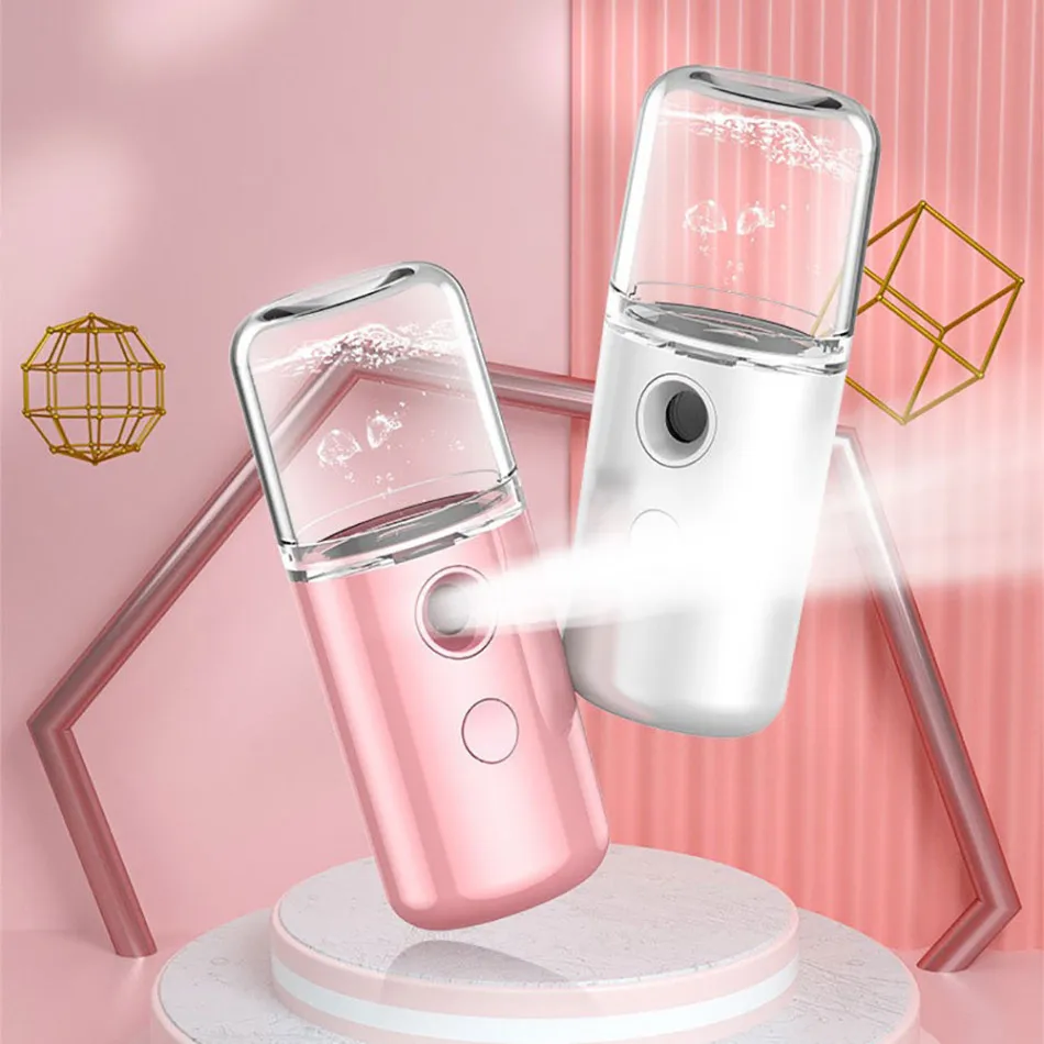 Нано-аппарат для паровой бани лица с пульверизатором портативный увлажнитель USB