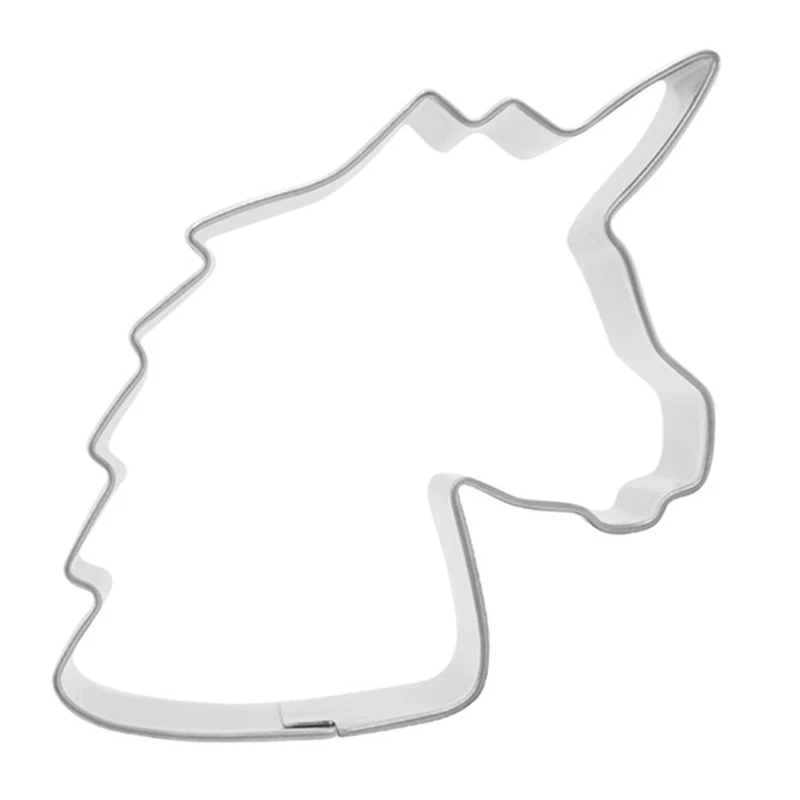 Печенье в форме лошади Единорога резак торт Шоколадный Fondant (сахарная) мыло хлеб