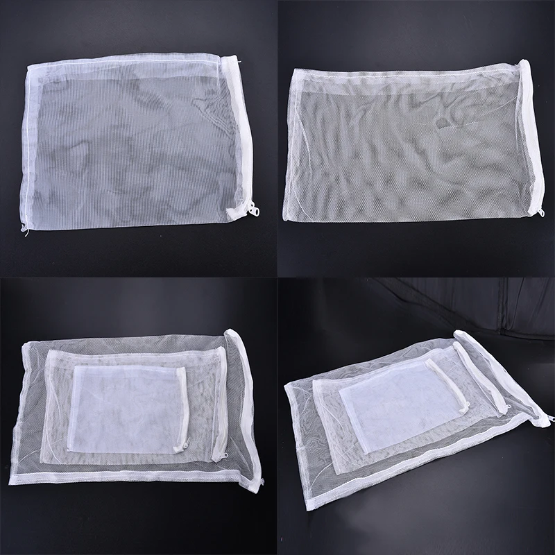 Фильтр фильтрационный сетчатый мешок с застежкой молнией для аквариума морского