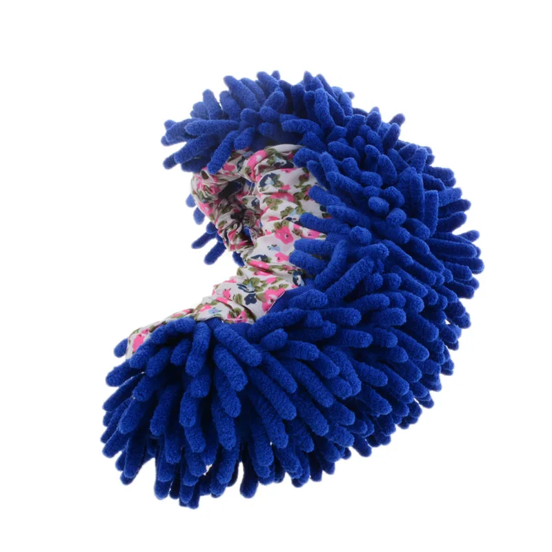 

2pc Mop Slippers House Cleaning Dust Removal Lazy Floor Wall Dust Removal Cleaning Feet Shoe Covers Washable Reusable Microfiber