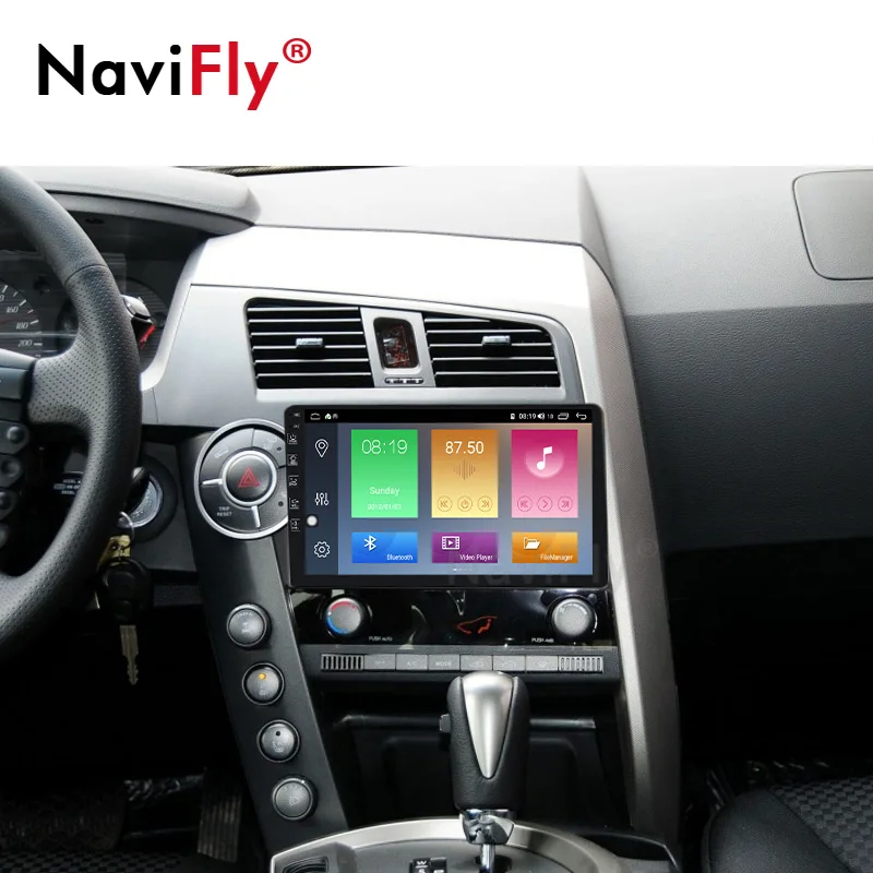 4G LTE Android 10 + 64G Автомобильный dvd Радио для ssangyong Kyron Actyon GPS навигация автомобильный