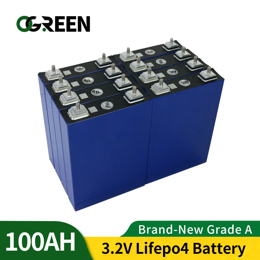 

Литиевый аккумулятор Ogreen Lifepo4, 48 шт., 3,2 в, а · ч, 12 В, А · ч, 24 В, 600 А · ч, 36 В, 400 А · ч, 48 А · ч