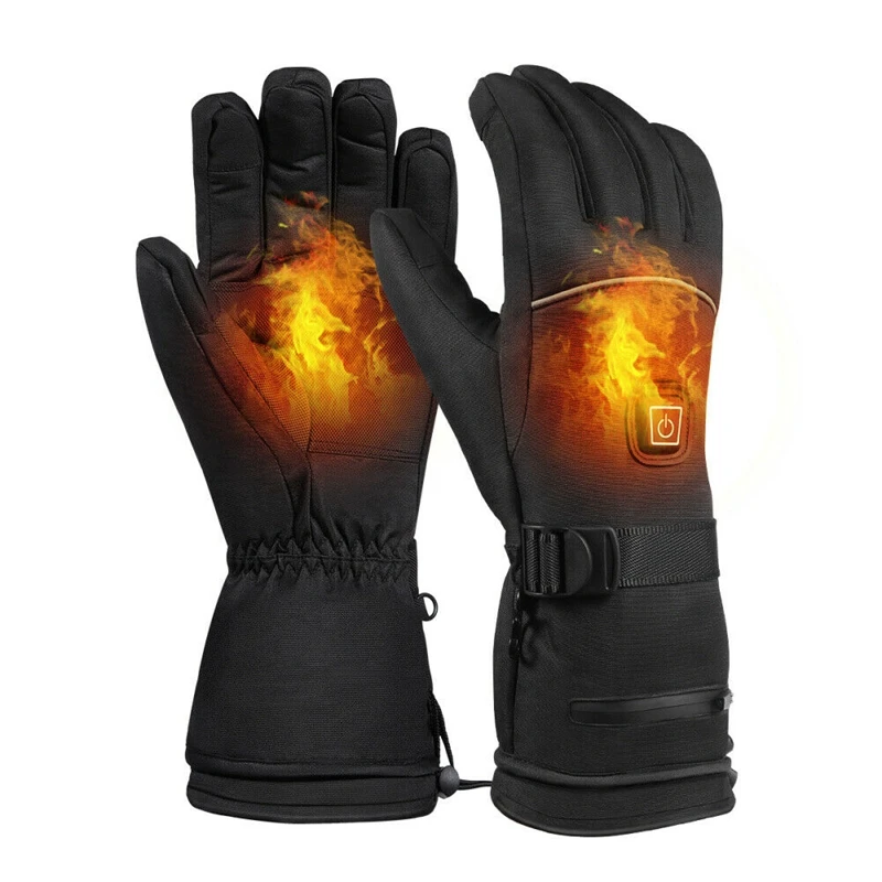 

Unisex Electric Battery Heated Glove Touchsn Winter Hand Warm Motorcycle Fishing Skiing