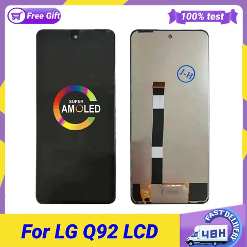 Оригинальный Super AMOLED для LG Q92 5G Q920N ЖК-дисплей LM-Q920 Замена для LG Q92 6,67"