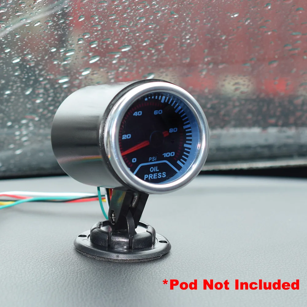 Новый универсальный 52 мм 2 &quotДатчик давления масла механические циферблаты