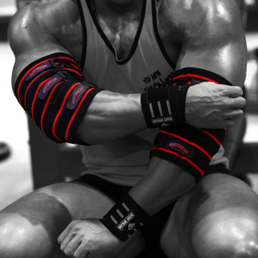 Защитная повязка FDBRO для фитнеса 1 пара|Налокотники и наколенники| |