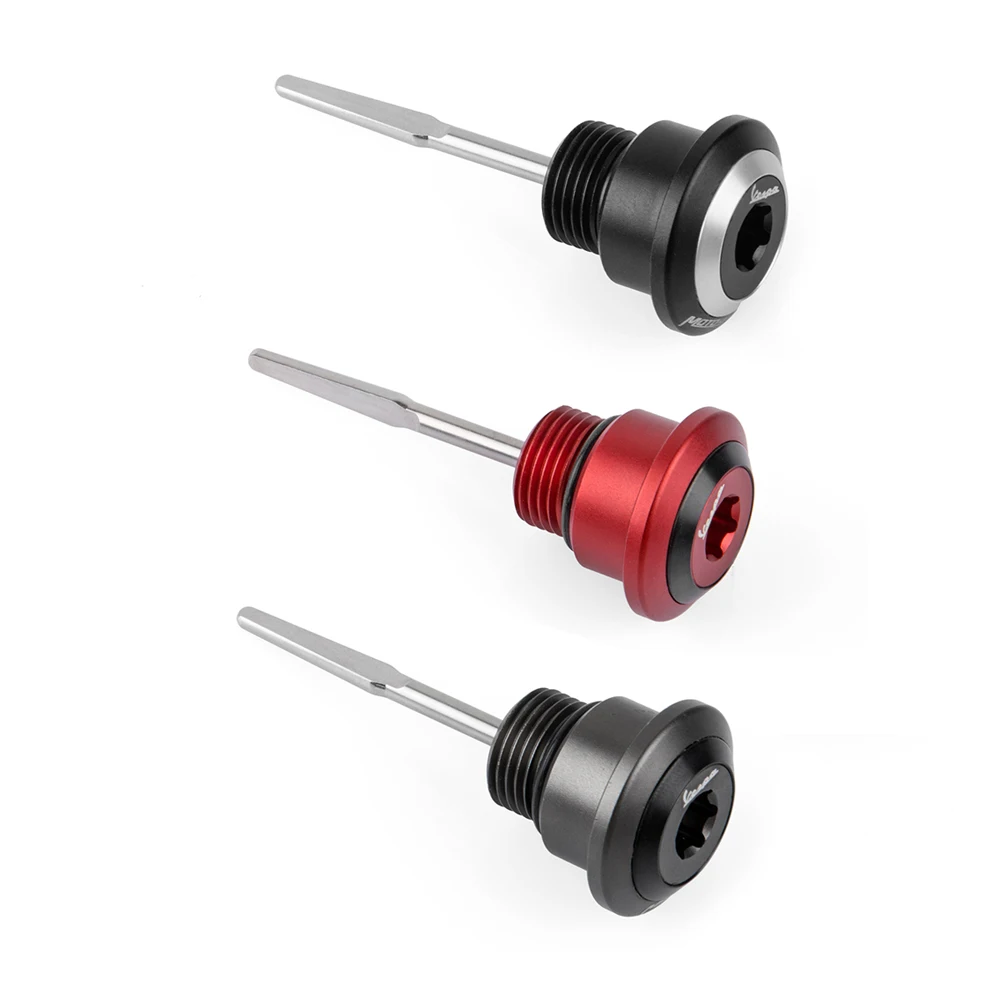 

Линейка для уровня масла двигателя мотоцикла, линейка из нержавеющей стали, щуп-ручка для Vespa GTS300 GTS 300