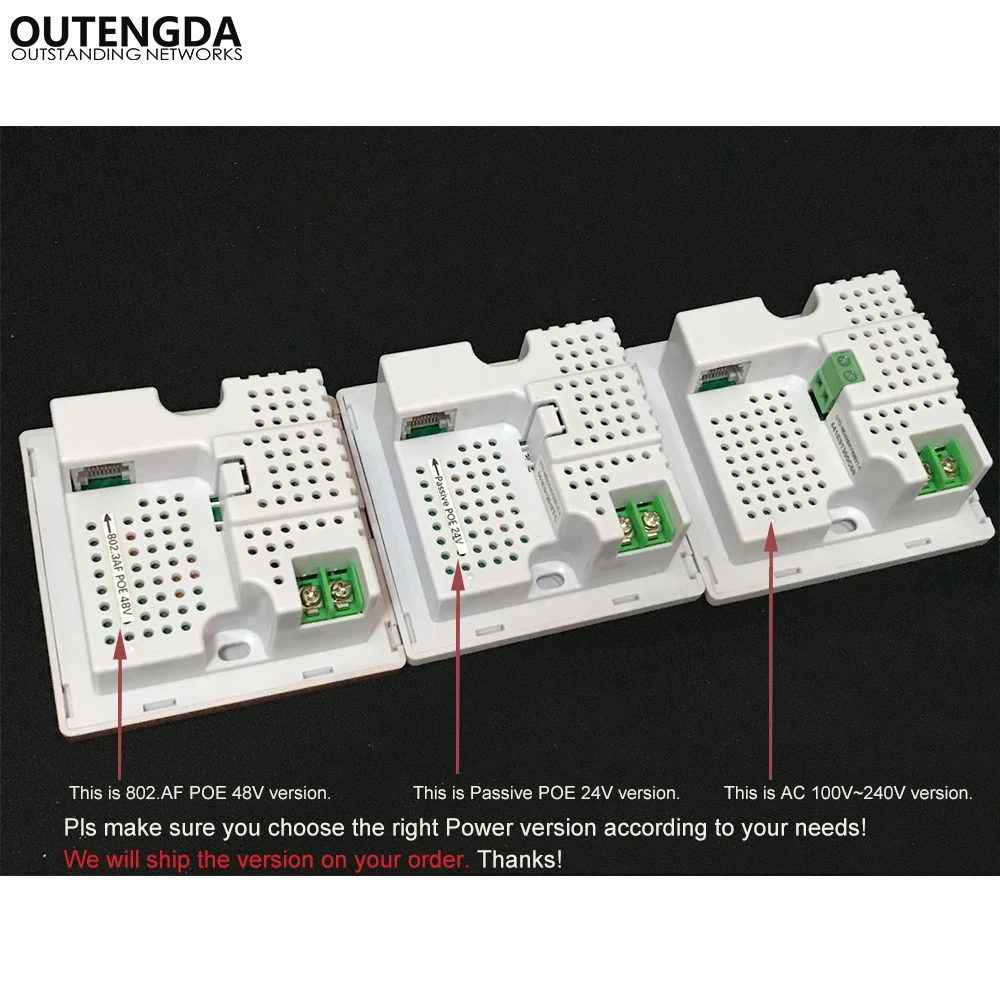 Wi-Fi роутер RJ45 802.3af 300 Мбит/с беспроводной в стене точка доступа Ethernet с USB зарядкой