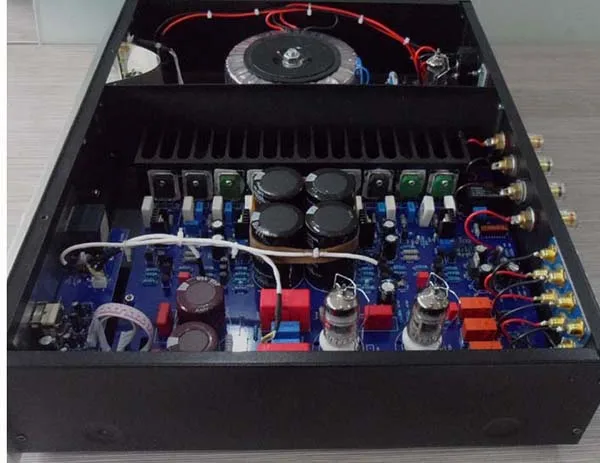 Последнее поступление Xiangsheng H-80B III трубчатый Mosfet гибридный усилитель 12AT7 12AU7