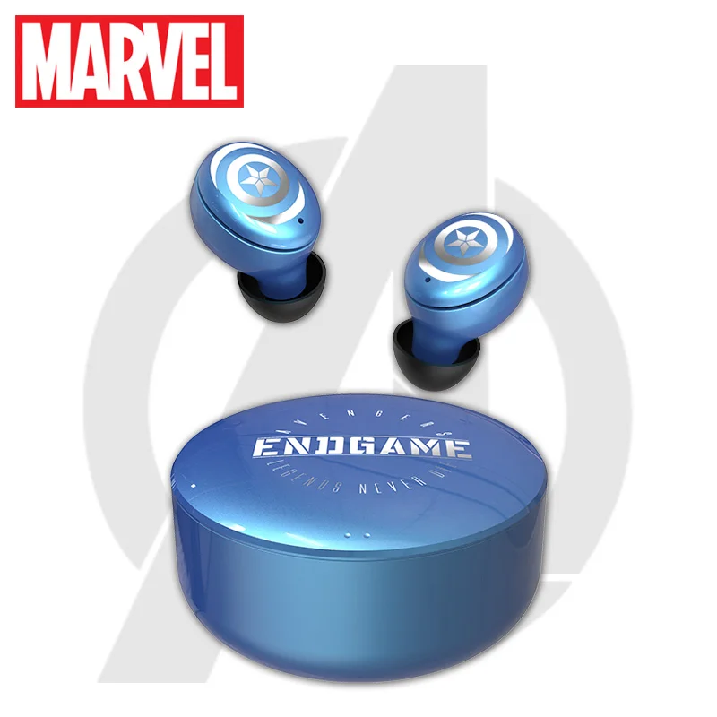 Оригинальные наушники-вкладыши с сертификатом Marvel Капитан Америка TWS