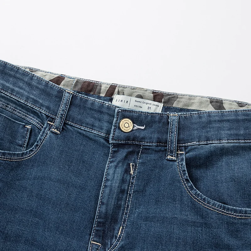 Джинсы Semir мужские летние повседневные удобные трендовые прямые 9 цветов