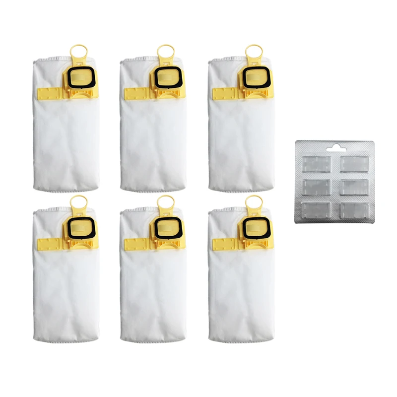 6 шт. тканевые мешки для пыли VORWERK KOBOLD VK140 FP140 VK150 запчасти пылесоса | Бытовая