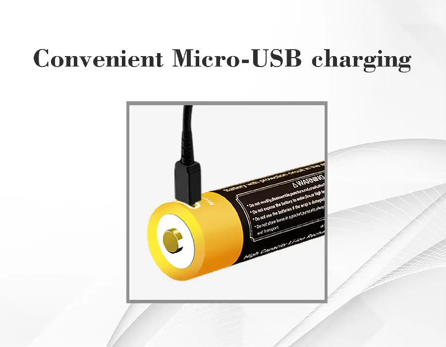 Оригинальная Аккумуляторная Батарея Vapcell 14500 AA 1 5 в 1800 мА · ч шт. USB перезаряжаемые