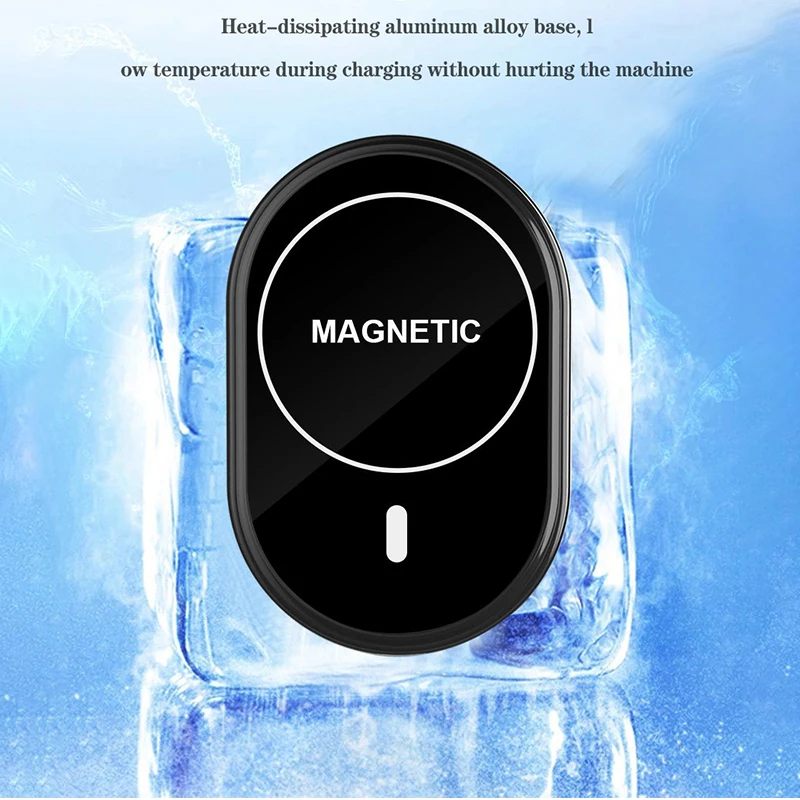 10 Вт магнитное зарядное устройство Беспроводная зарядка автомобильная