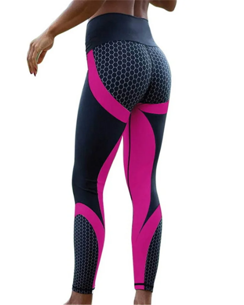 

Ms big yards fitness printed leggings fitness running sexy stretch pants in Europe and the hot style digital printing yoga pants
