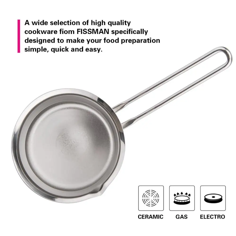 FISSMAN кофейник с длинной ручкой из нержавеющей стали инструменты для