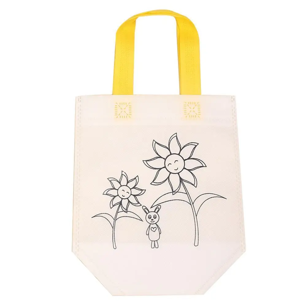 DIY Painting Drawing Bag Environmental Protection Materials Various Design Bag For Develop Child Kindergarten Patience