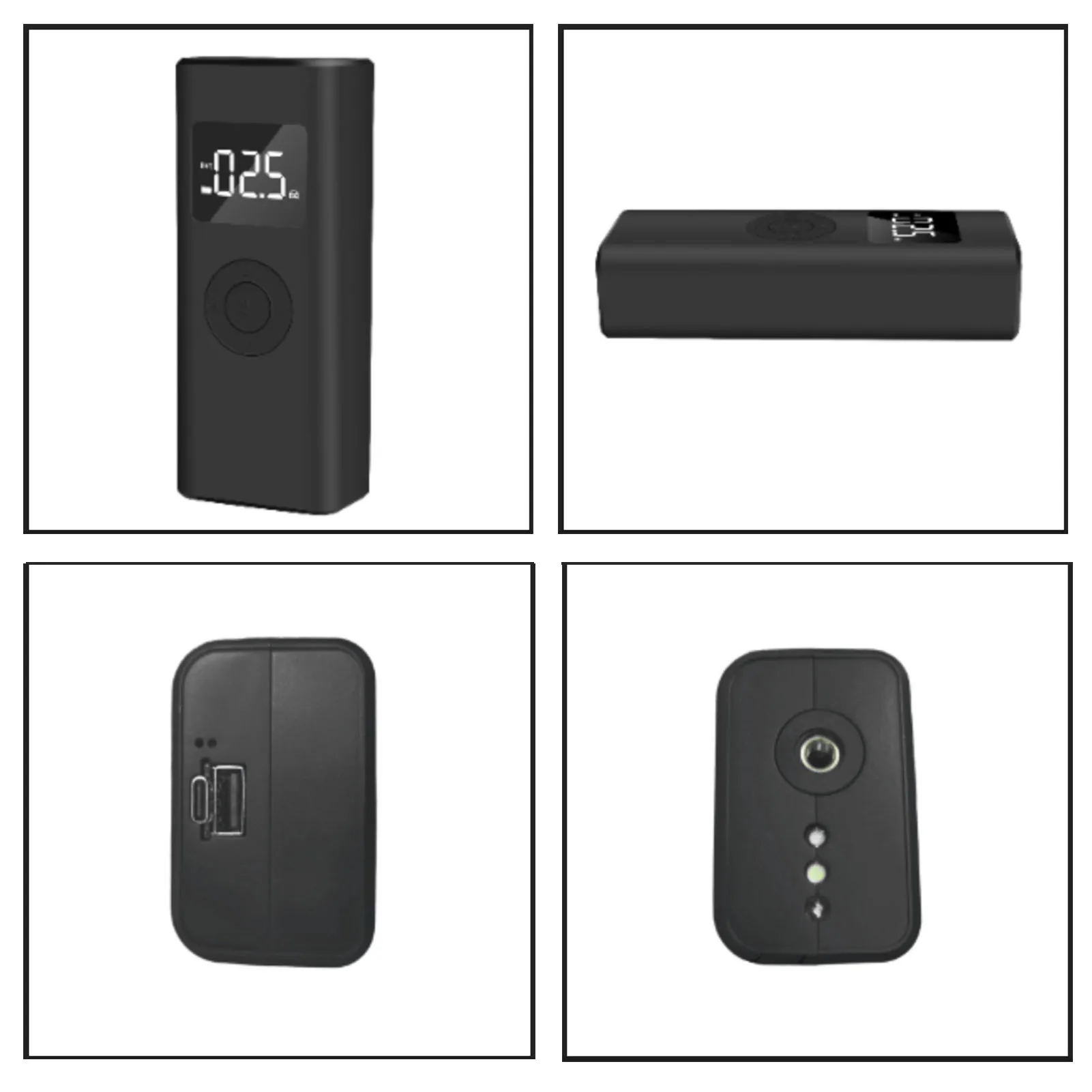 

Portable Car Electric Air Inflator Ir Compressor Tire Inflator Air Pump With Power Bank Function Car Tyre Inflatable Bicycle