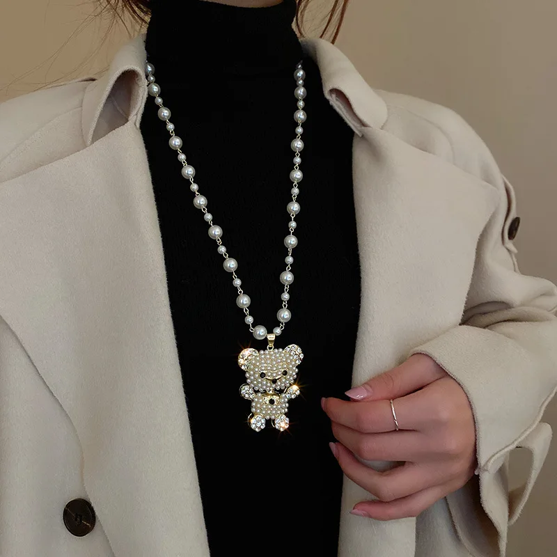 

Чокер FYUAN женский геометрический, ожерелье с подвеской-СТРАЗА на длинной цепочке, вечернее Ювелирное Украшение