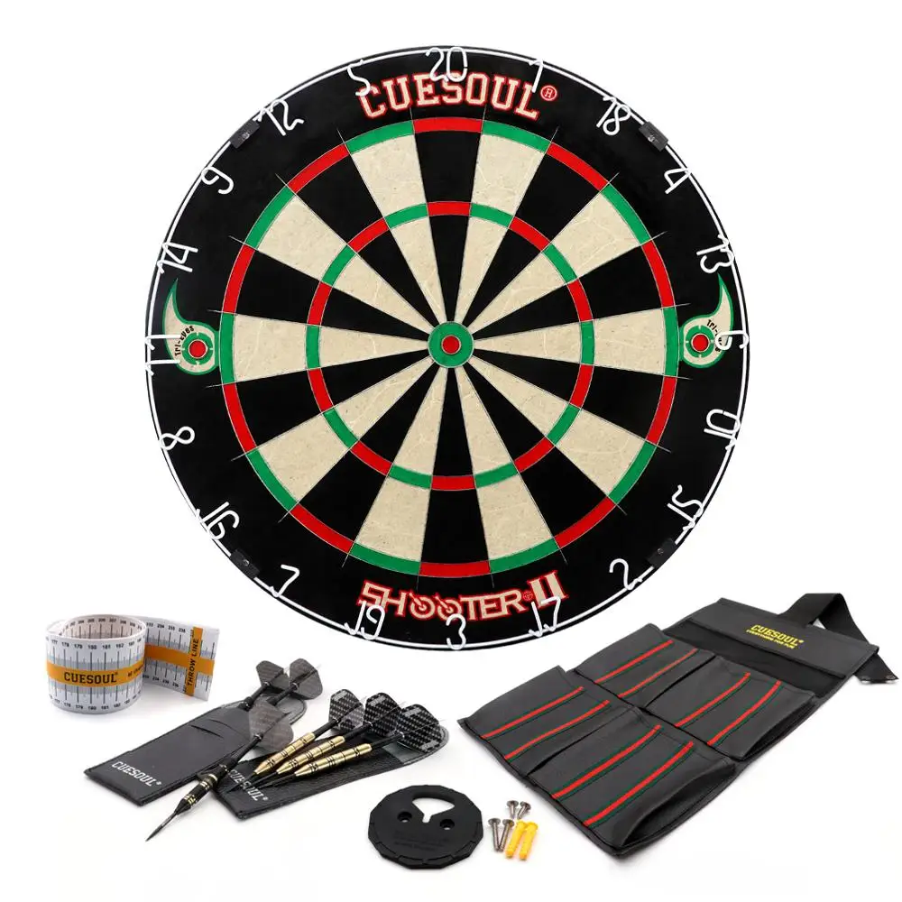 Set With Dartboard Surround Wall Protector And Steel Tip