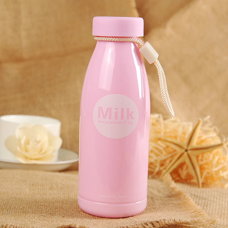 

Travel Frosted Shatterproof Lemon Bottles Bike Water Leak-proof Coffee Milk Drinking Sports Bottle Portable Lifting Rope Plastic