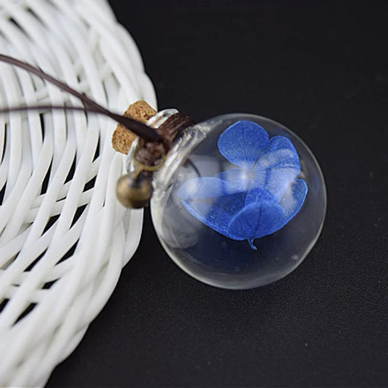 Автомобильный подвесной стеклянный парфюм пустая подвесная бутылка с цветком