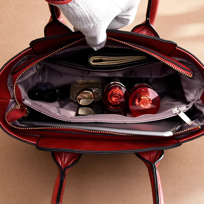 Роскошная женская сумка-трапеция из искусственной кожи аллигатора сумка через